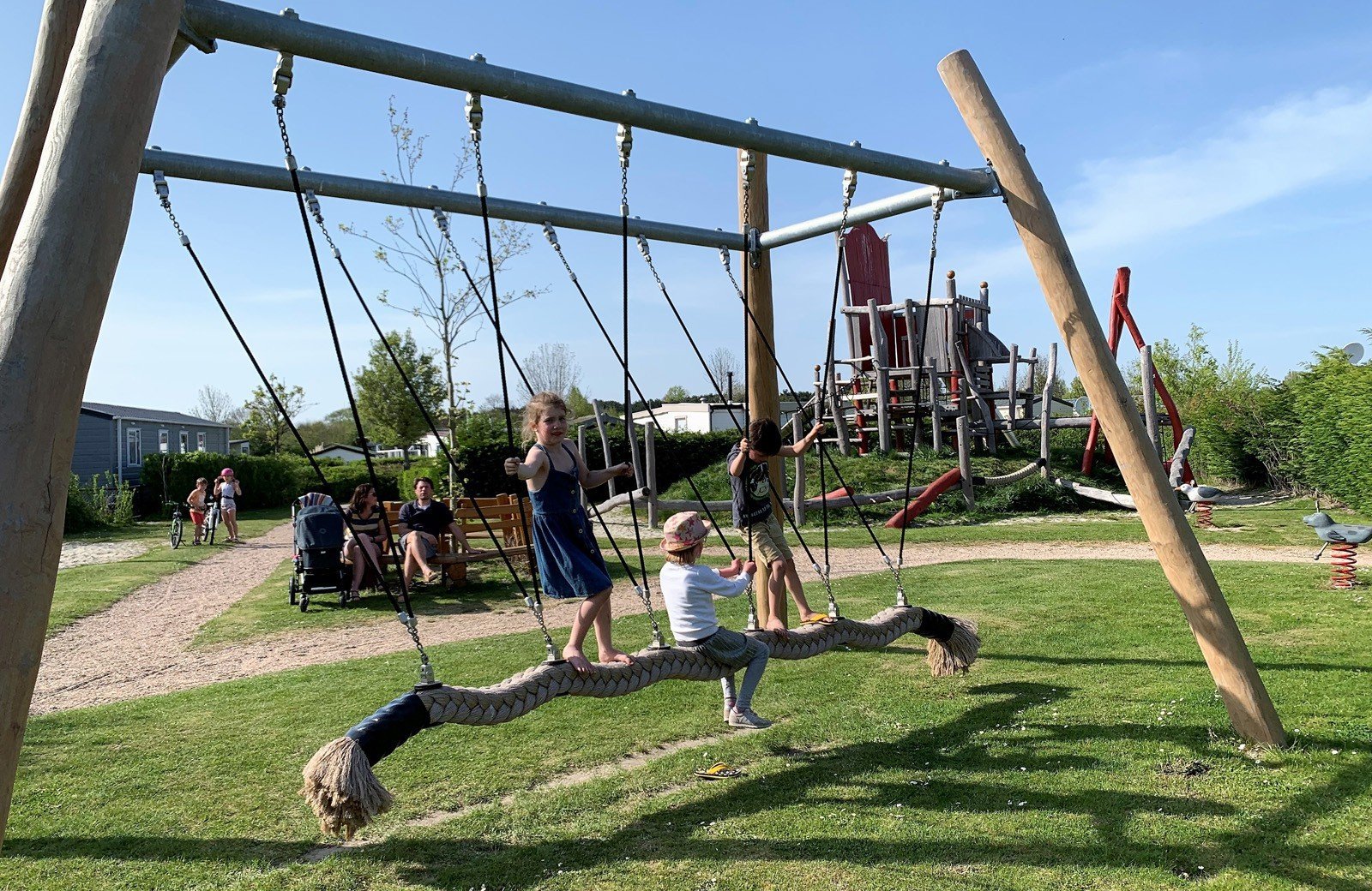 Playground campsite near Scharendijke