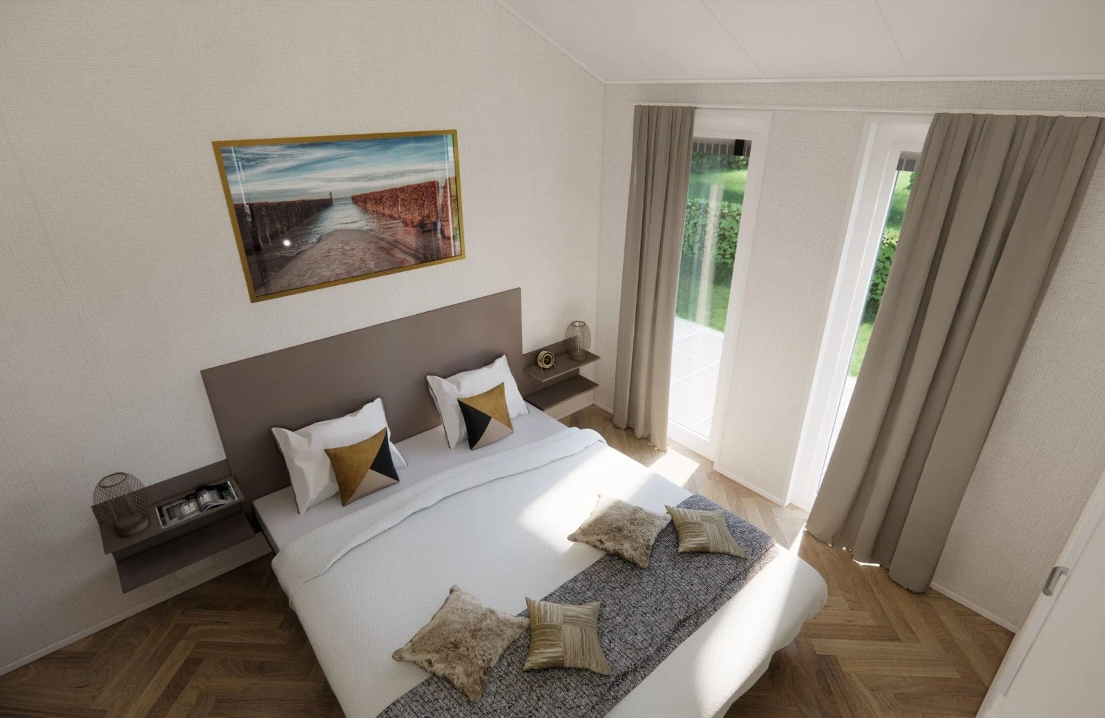 Chalet total mooring pole 4p beachcomber 5 h