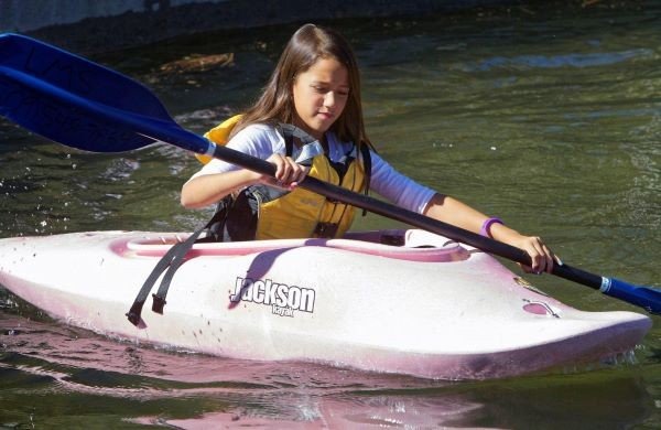 Children's campsite Zeeland canoe