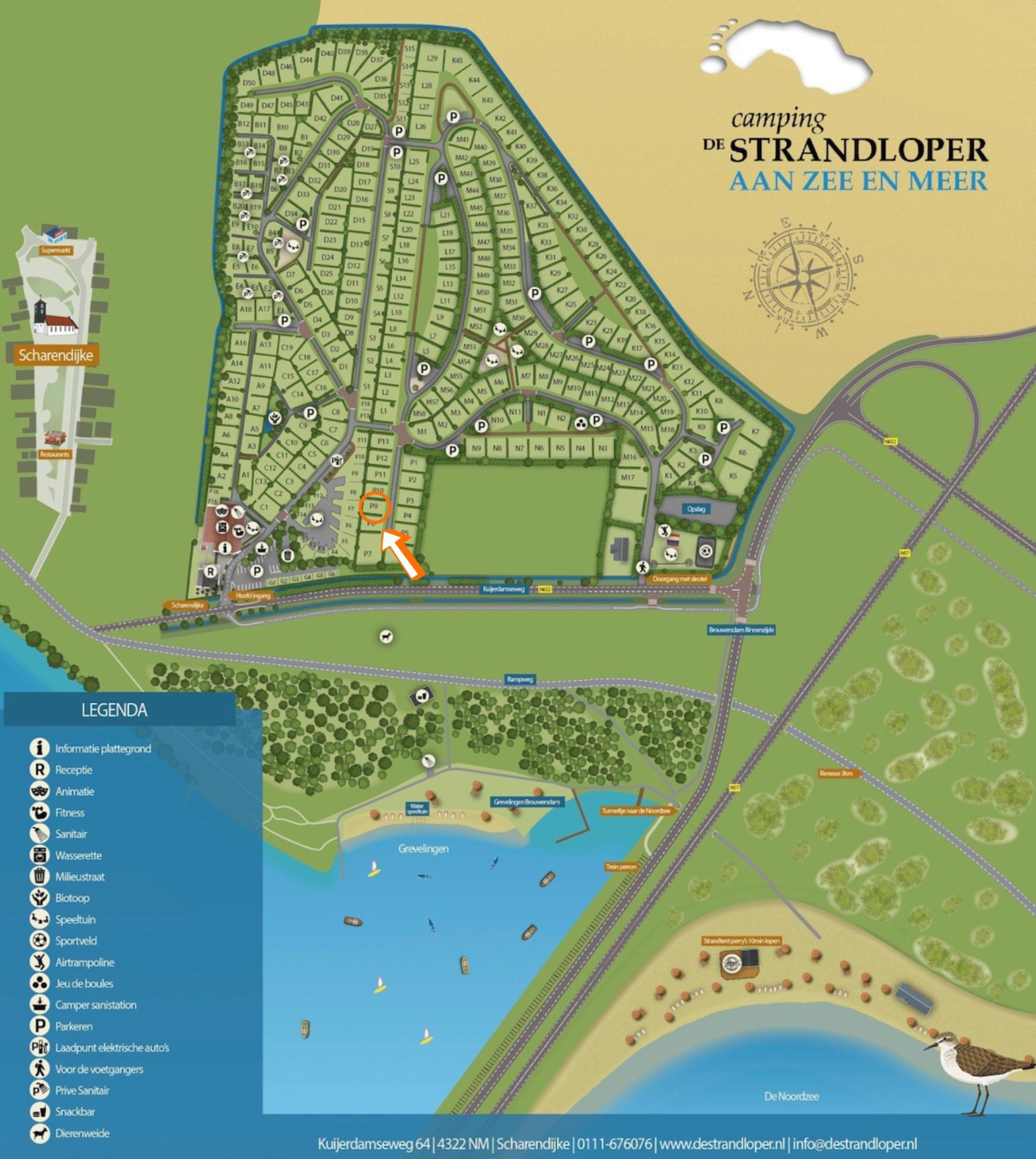 Strandloper p09 plattegrond 0